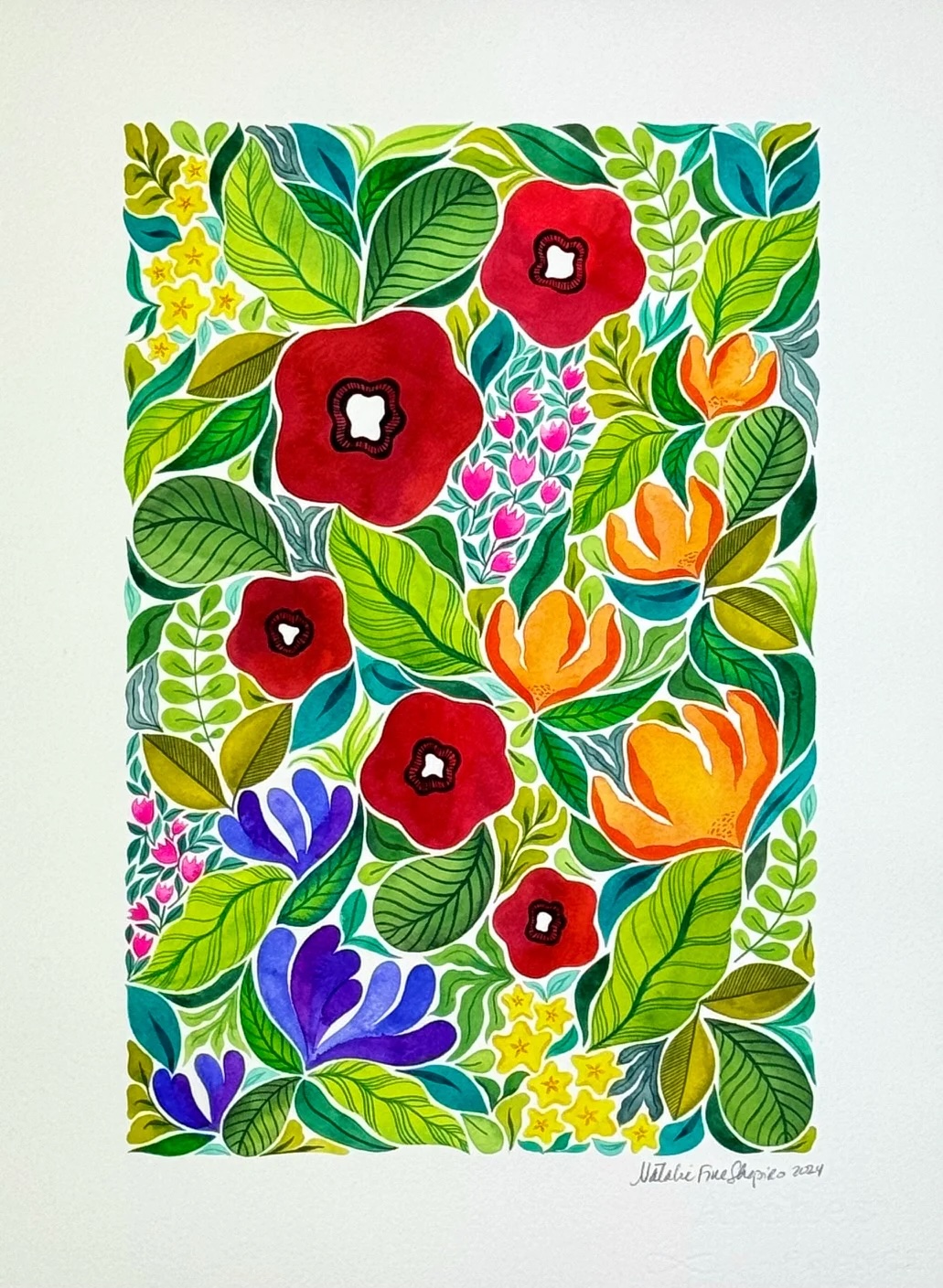 Natalie Shapiro painting